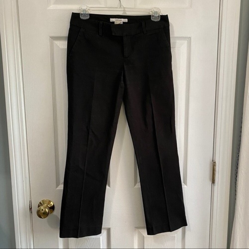 Zara Basics - Black Twill pants, size 2